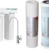 APEC Water Systems ROES-PHUV75 Essence Series Top Tier Alkaline Mineral and Ultra-Violet UV Sterilizer 75 GPD 7-Stage Ultra Safe Reverse Osmosis Drinking Water Filter System | Complete Replacement Filter 3