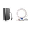 5-Stage ROES-50 Essence Series Reverse Osmosis Drinking Water Filter System Bundle with Widespread Brushed Nickel Bathroom Sink Faucet 3