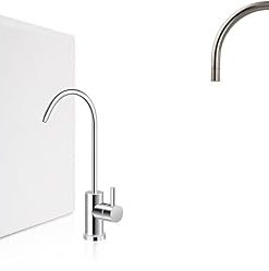 APEC 3-Stage Tankless RO Water Filter System ROTL-600 with Designer Drinking Water Faucet Bundle
