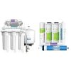APEC Water Essence Series 75 GPD 6-Stage RO System Bundle with High Capacity Replacement Pre-Filter Set 3