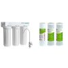 APEC Water Systems FILTER-MAX-ESPH Essence Series Complete Replacement Filter & Replacement ORing for ROES-50 3.5″ OD Reverse Osmosis Water Filter Housings, O-Ring (3 pcs O-Ring-Set-B) 3