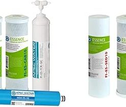 APEC Water Systems FILTER-MAX-ES50 & FILTER-SET-ES High Capacity Replacement Pre-Filter Set For Essence Series Reverse Osmosis Water Filter System Stage 1-3