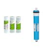 APEC Water Essence Series Complete Replacement Filter Set with 4 Gallon Tank 3