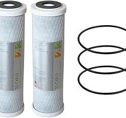 APEC Water Systems ULTIMATE Series US Made Stage 1, 2 & 3 Replacement Filter For Undersink System(FILTER-SET) + 3.5" O.D. Replacement ORing for Reverse Osmosis Water Filter Housings