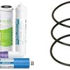 APEC Water Systems ROES-50 Essence Series Top Tier 5-Stage WQA Certified Ultra Safe Reverse Osmosis & Ultimate Series US Made Stage 1, 2 & 3 Replacement Filter for Undersink System 3