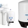 APEC Water Systems RO-90 Ultimate Series Top Tier Supreme Certified High Output 90 GPD Ultra Safe Reverse Osmosis Drinking Water Filter System, Chrome Faucet | ICEMAKER-KIT-38-14-RO-A Ice Maker Installation Kit 3