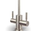 APEC Instant Hot and Cold Reverse Osmosis Drinking Water Dispenser Faucet Brushed Nickel (Westbrook Faucet-HC-WST-NP)
