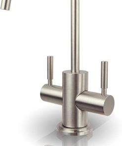 APEC Instant Hot and Cold Reverse Osmosis Drinking Water Dispenser Faucet Brushed Nickel (Westbrook Faucet-HC-WST-NP)