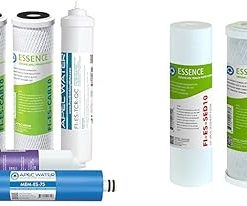 APEC Water Essence Series 75 GPD 6-Stage RO System Bundle with High Capacity Replacement Pre-Filter Set