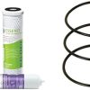 APEC Water Systems FILTER-SET-ESPH High Capacity Replacement Filter Set & Replacement ORing for ROES-50 3.5" OD Reverse Osmosis Water Filter Housings