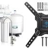 APEC Water Systems ROES-50 Essence Series Top Tier 5-Stage WQA Certified Ultra Safe Reverse Osmosis & Mounting Dream TV Wall Mount for 32-65 Inch TV, TV Mount with Swivel and Tilt 4