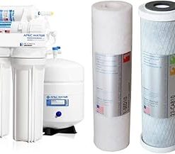 APEC Water Systems Ultimate RO-Hi Supreme Certified High Output Fast Flow Ultra Safe Reverse Osmosis Drinking Water Filter System (90 GPD) and Replacement Filter Set