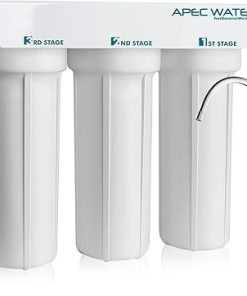 APEC 3 Stage Under-Sink Filter System, Designer Faucet for Reverse Osmosis Filtration Systems, Brushed Nickel 2