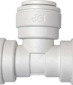 John Guest Union Tee 3/8" Tube OD Polypropylene White (PP0212W)