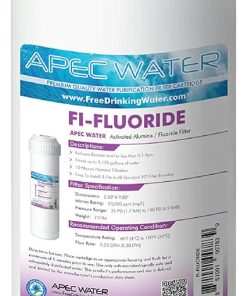 APEC Water Systems FI-FLUORIDE 2.5"x10" Fluoride Reduction Specialty Water Filter