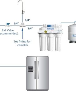 APEC Water Systems ICEMAKER-KIT-RO-1-4 Ice Maker Kit for Reverse Osmosis Systems, Refrigerator & Water Filters 2