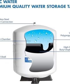 APEC Water Systems Tank-3 3 Gallon Residential Pre-Pressurized Reverse Osmosis Water Storage Tank 2