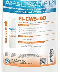 APEC Water Systems 20" Car Wash De-Ionization Replacement Filter for CWS-300