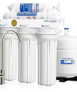 APEC Water Systems RO-90 Ultimate Series Top Tier Supreme Certified High Output 90 GPD Ultra Safe Reverse Osmosis Drinking Water Filter System, Chrome Faucet
