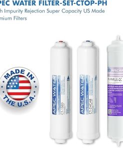 APEC ULTIMATE Series US Made Stage 1, 2 &4 Replacement Filter For Countertop Alkaline System(FILTER-SET-CTOP-PH) 2