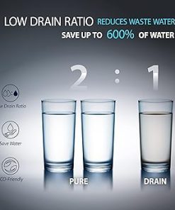 APEC Tankless RO Water Filter System ROTL-AIO – Four-in-One Premium Reverse Osmosis Water Filtration, 2:1 Pure to Drain, Filters Fluoride, Heavy Metals, 1K+ Impurities, Easy DIY Install & Care 2