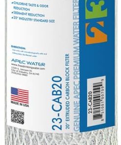 APEC Commercial Grade US Made Stage 2&3 Replacement Carbon Filter For Light Commerical System(23-CAB20)