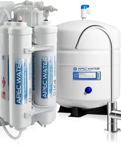 APEC Water Systems RO-QUICK90 Ultimate Supreme Compact Size with Quick Connect Easy Change Filters Undersink Reverse Osmosis System