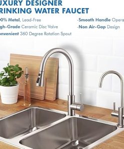 APEC Instant Hot and Cold Reverse Osmosis Drinking Water Dispenser Faucet Brushed Nickel (Westbrook Faucet-HC-WST-NP) 2