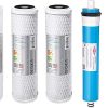 APEC FILTER-MAX90 US Made 90 GPD Complete Replacement Filter Set For ULTIMATE Series Reverse Osmosis Water Filter System (For Standard 1/4" Output System)