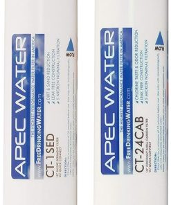 APEC Water Systems FILTER-SET-CTOP-A Countertop Reverse Osmosis Replacement Pre-Filter Set