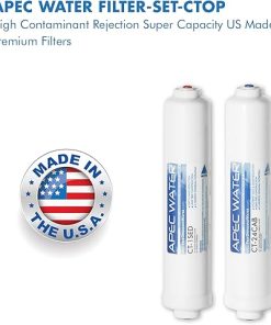 APEC Water Systems FILTER-SET-CTOP-A Countertop Reverse Osmosis Replacement Pre-Filter Set 2
