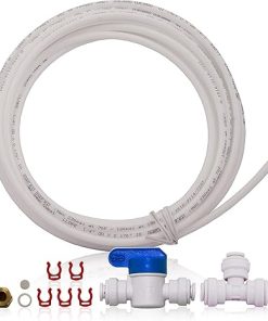 APEC Water Systems ICEMAKER-KIT-RO-1-4 Ice Maker Kit for Reverse Osmosis Systems, Refrigerator & Water Filters
