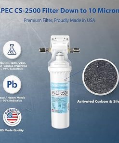 APEC Ultra High Capacity Under Sink Water Filtration System – Premium Quality US Made Filter (CS-2500) 2