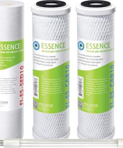 APEC Water Systems Filter-Set-ESUV-SSV2 75 GPD High Capacity Complete Replacement Filter Set for ROES-UV75-SS Reverse Osmosis Water Filter System Stage 1-3&5