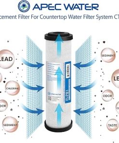 APEC Water Systems CT-1000 Countertop Drinking Water Filter System Replacement Filter (FI-PB1) 2