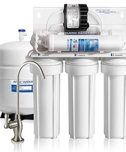APEC Water Systems Ultimate RO-PERM Boosted Performance with Permeate Pump Ultra Safe Reverse Osmosis Drinking Water Filter System, for Low Pressure Homes