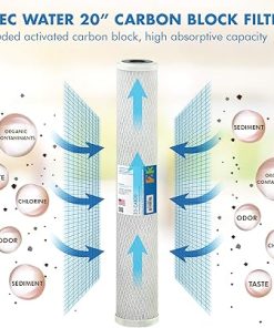 APEC Commercial Grade US Made Stage 2&3 Replacement Carbon Filter For Light Commerical System(23-CAB20) 2
